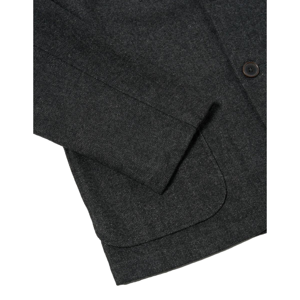 Two Button Jacket Grey Anders Upcylced Wool Product Image