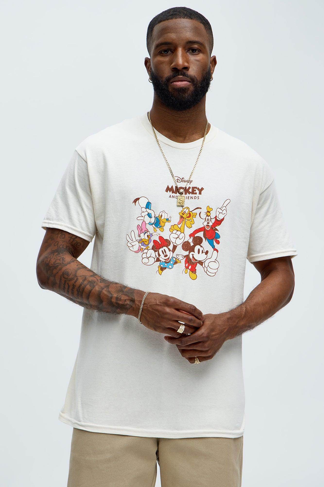 Disney Mickey And Friends Short Sleeve Tee - Natural Product Image