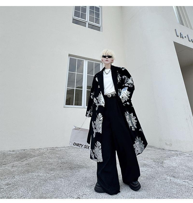 Sequin Midi Coat Product Image