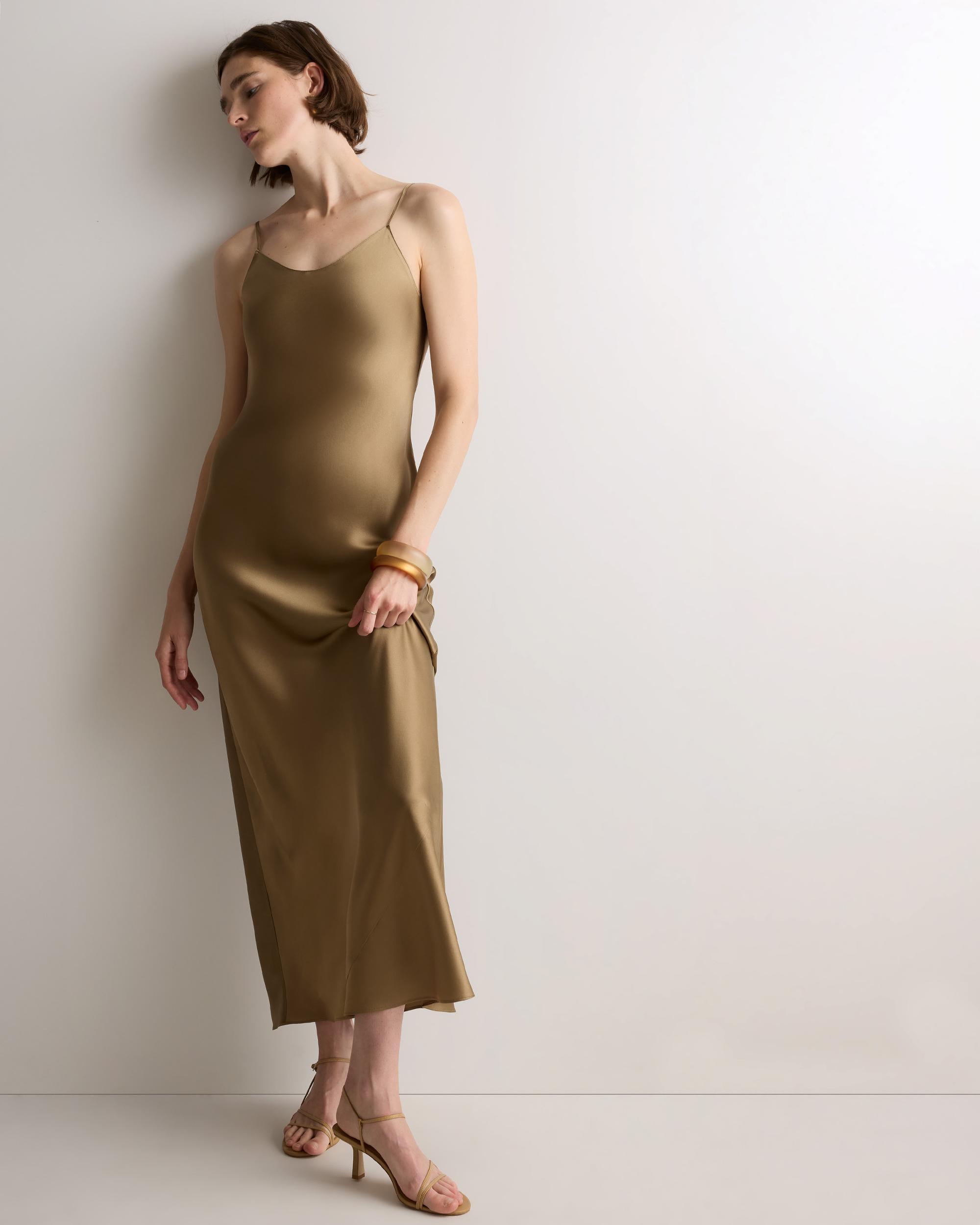 Quince | Women's Maxi Slip Dress Mulberry Silk Product Image