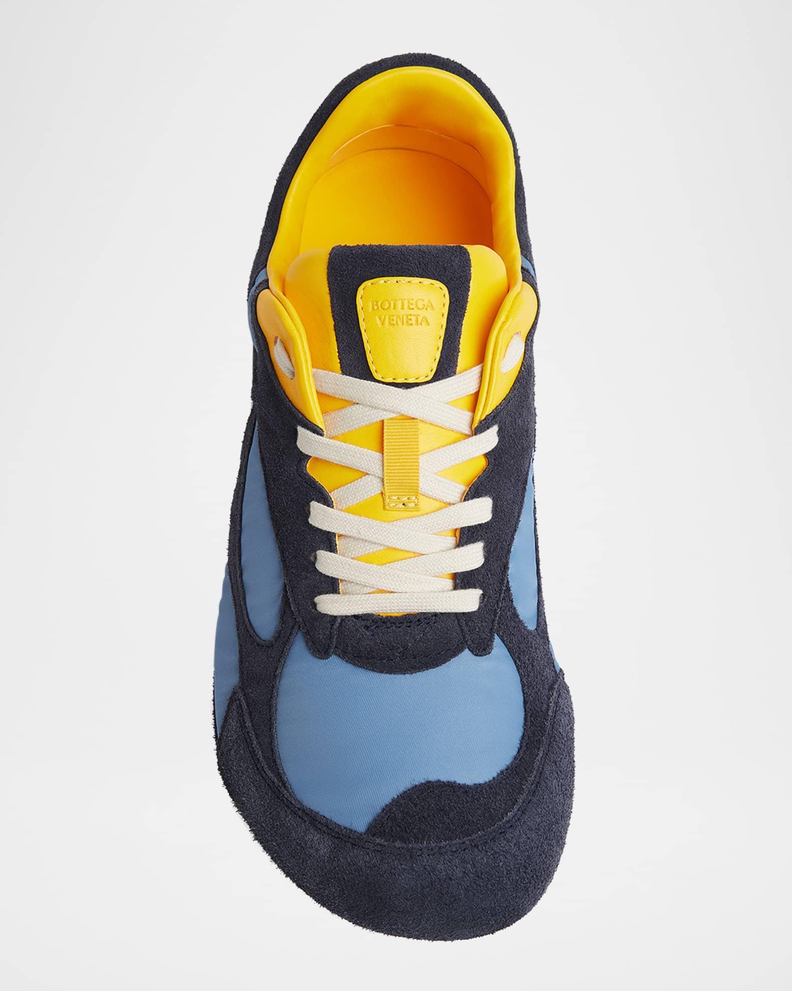 Orbit Lite Lace-Up Suede and Nylon Sneakers Product Image