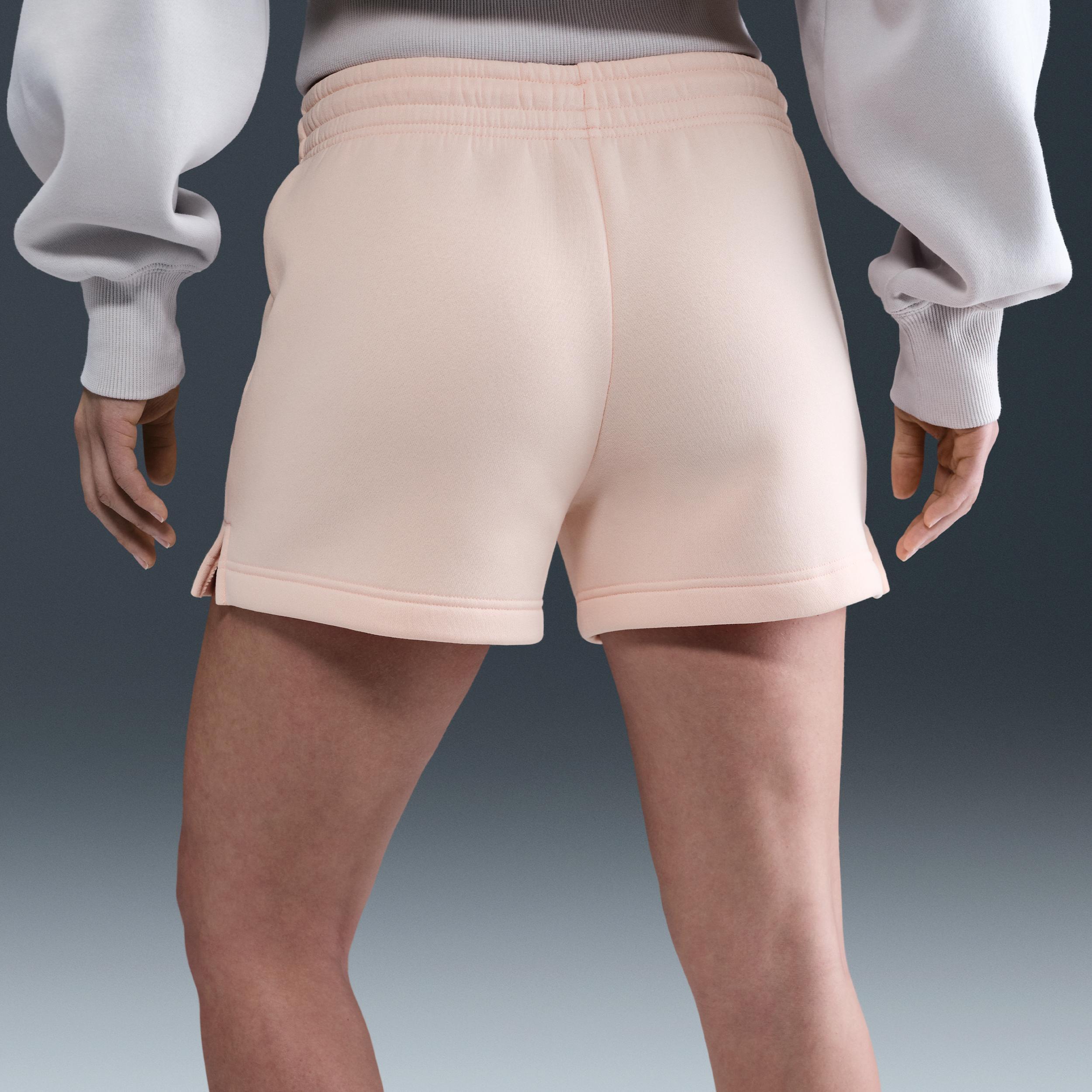 Women's Nike Sportswear Phoenix Fleece Mid-Rise 4" Shorts Product Image
