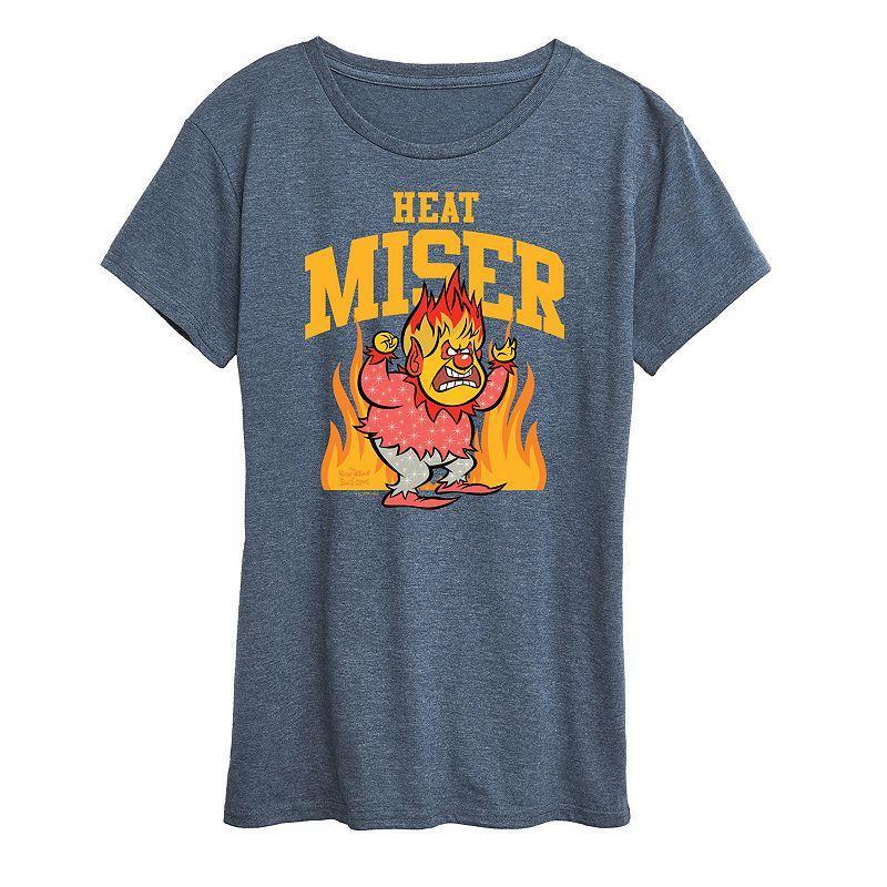 Womens The Year Without Santa Claus Heat Miser Graphic Tee, Girls Product Image