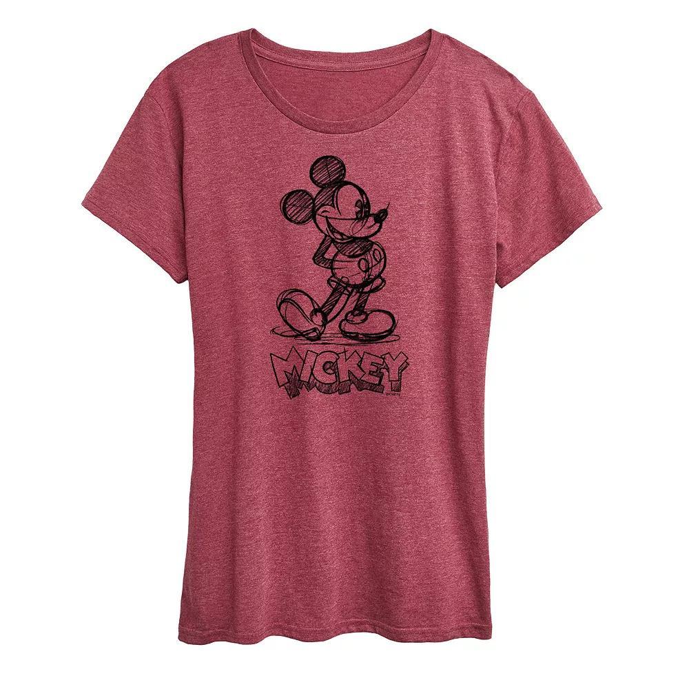Womens Tacos Heart Graphic Tee Grey Red Product Image