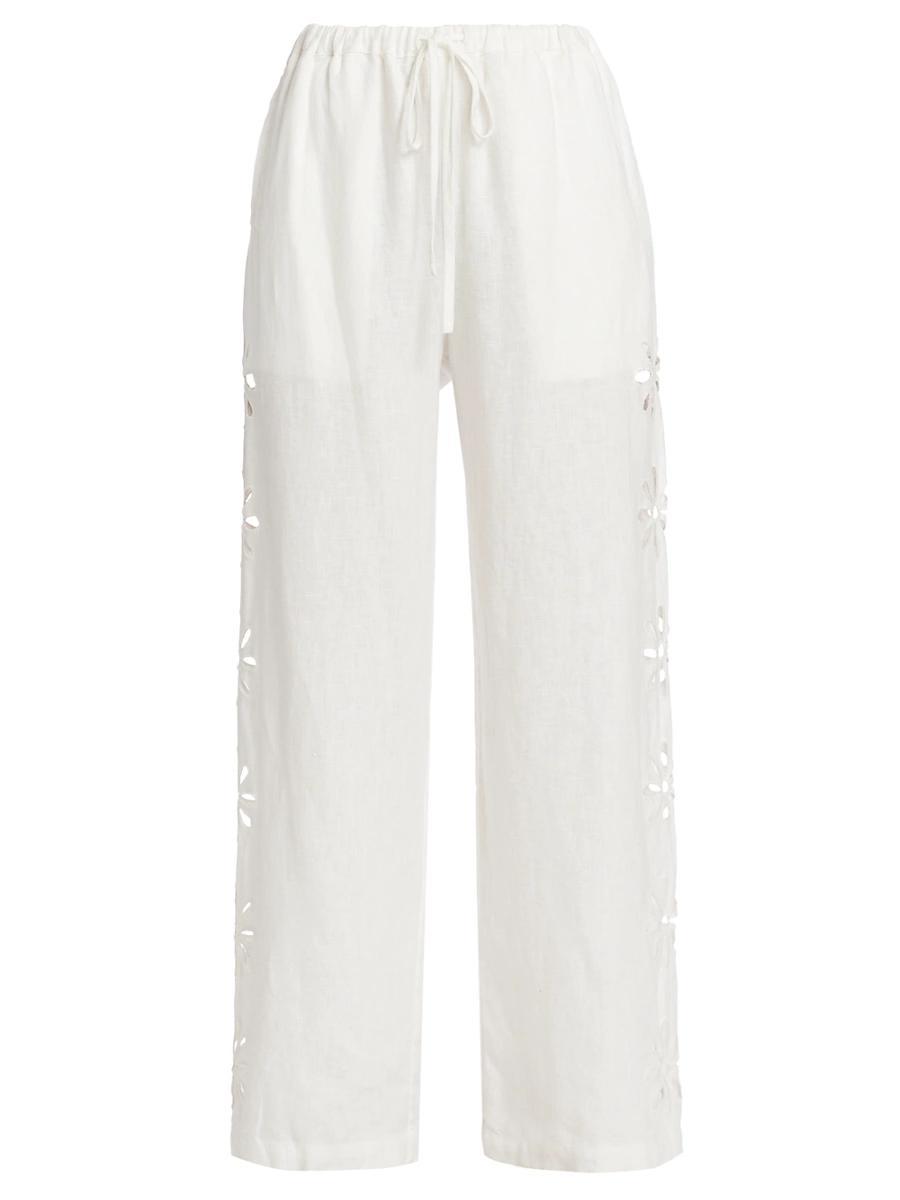 Rails Emmie Linen Eyelet Pants Product Image