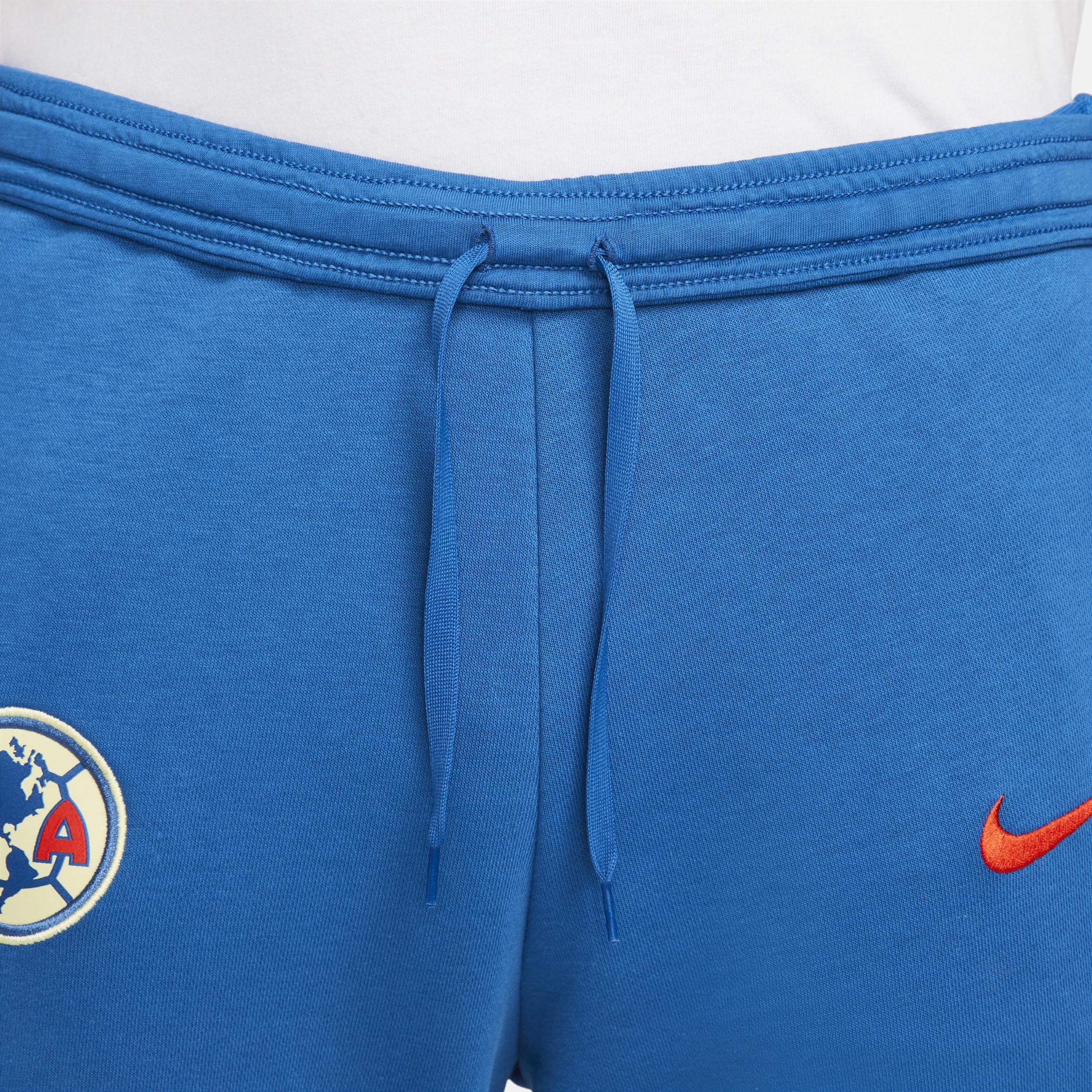 Men's Nike  Blue Club America Fleece Pants, Size: Small, Caf Blue Product Image