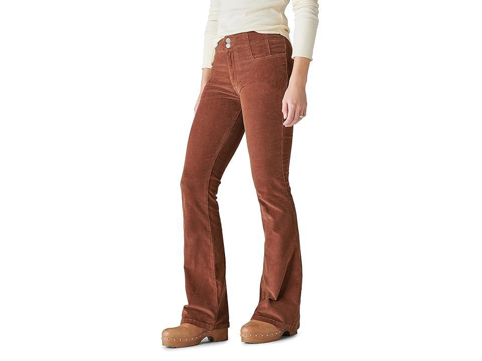 Lucky Brand High-Rise Stevie Flare in Moon Dust (Moon Dust) Women's Jeans Product Image