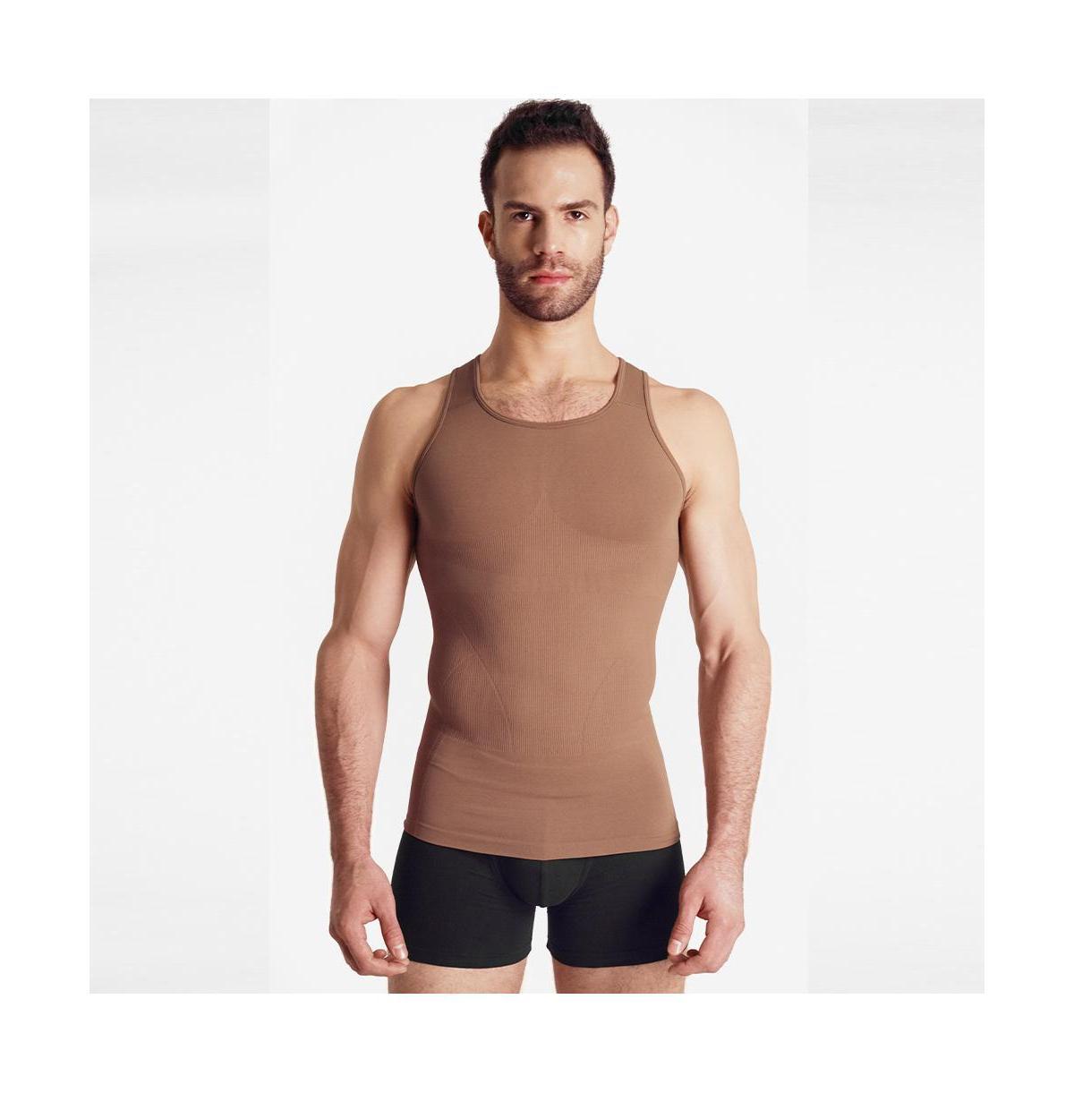 Mens Seamless Compression Tank Top Product Image