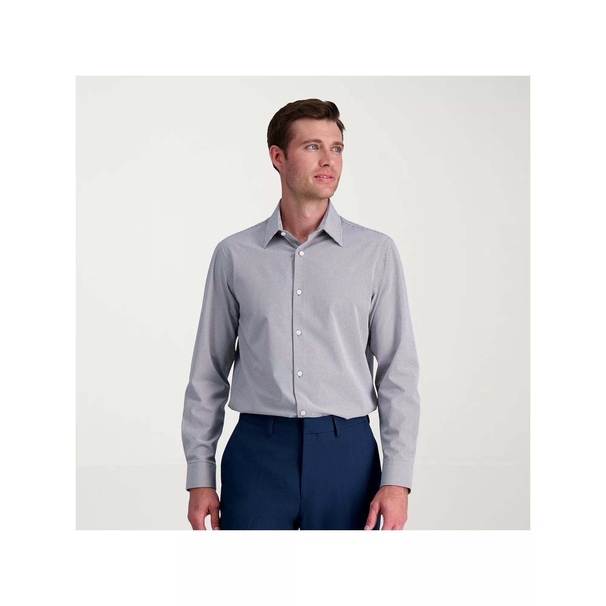 Mens Haggar Performance Classic Fit Dress Shirt Product Image