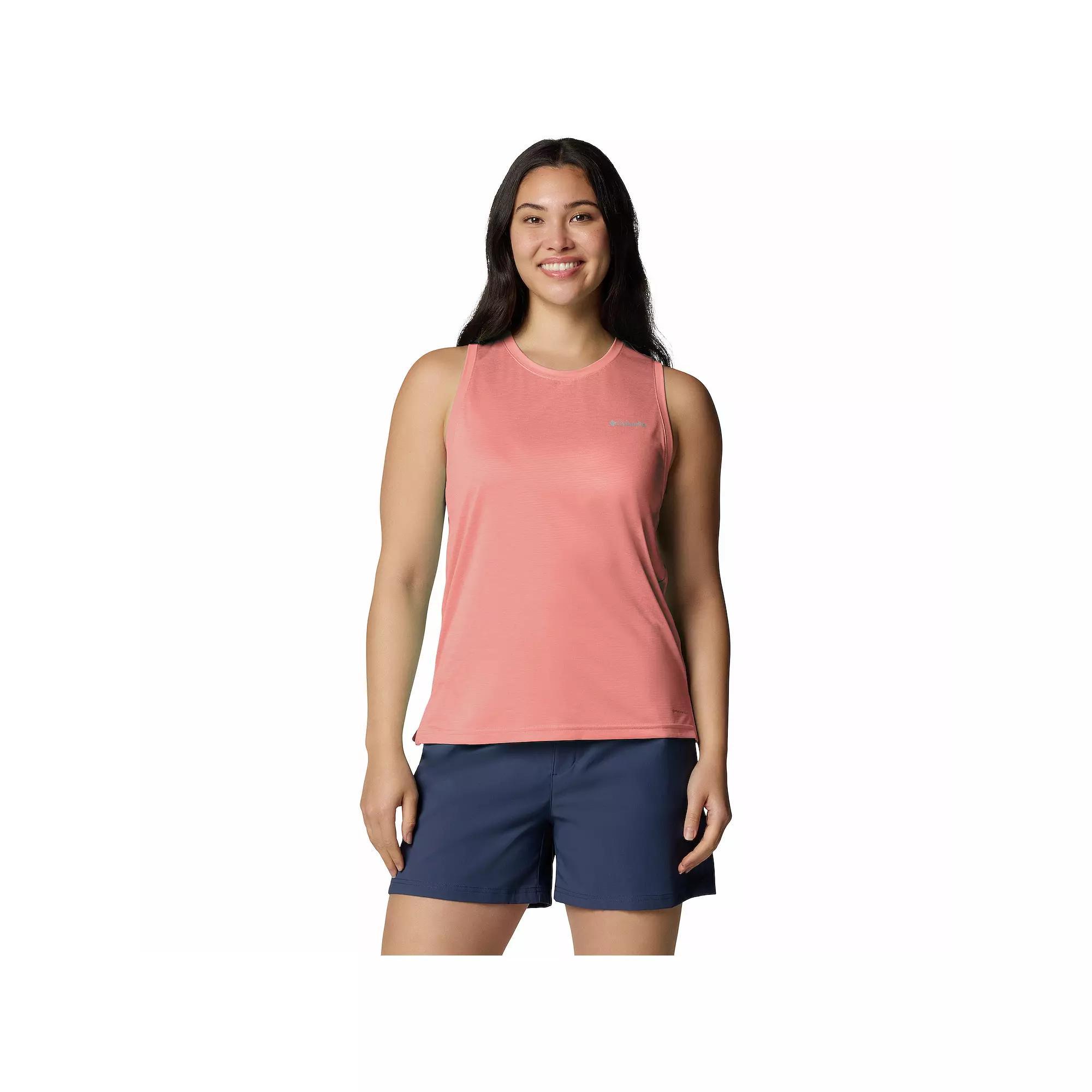 Women's Columbia Bluevista Hill™ Omni-WICK™ Tank Top, Size: XL, Spray Product Image