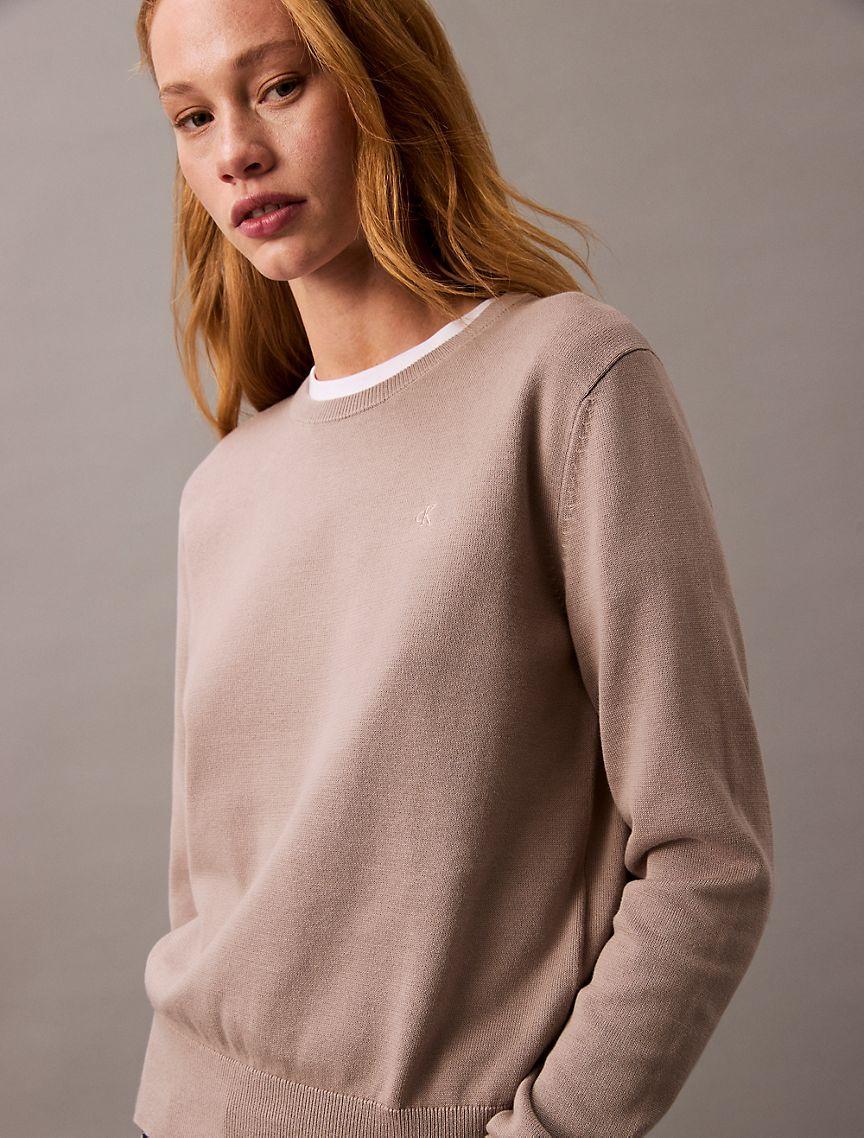 Smooth Cotton Sweater Product Image