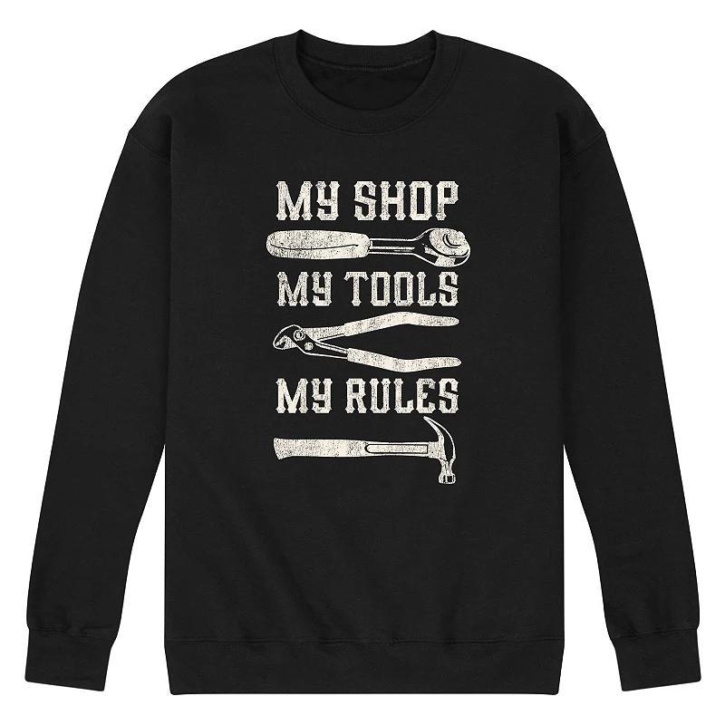 Mens My Shop My Rules Sweatshirt Product Image