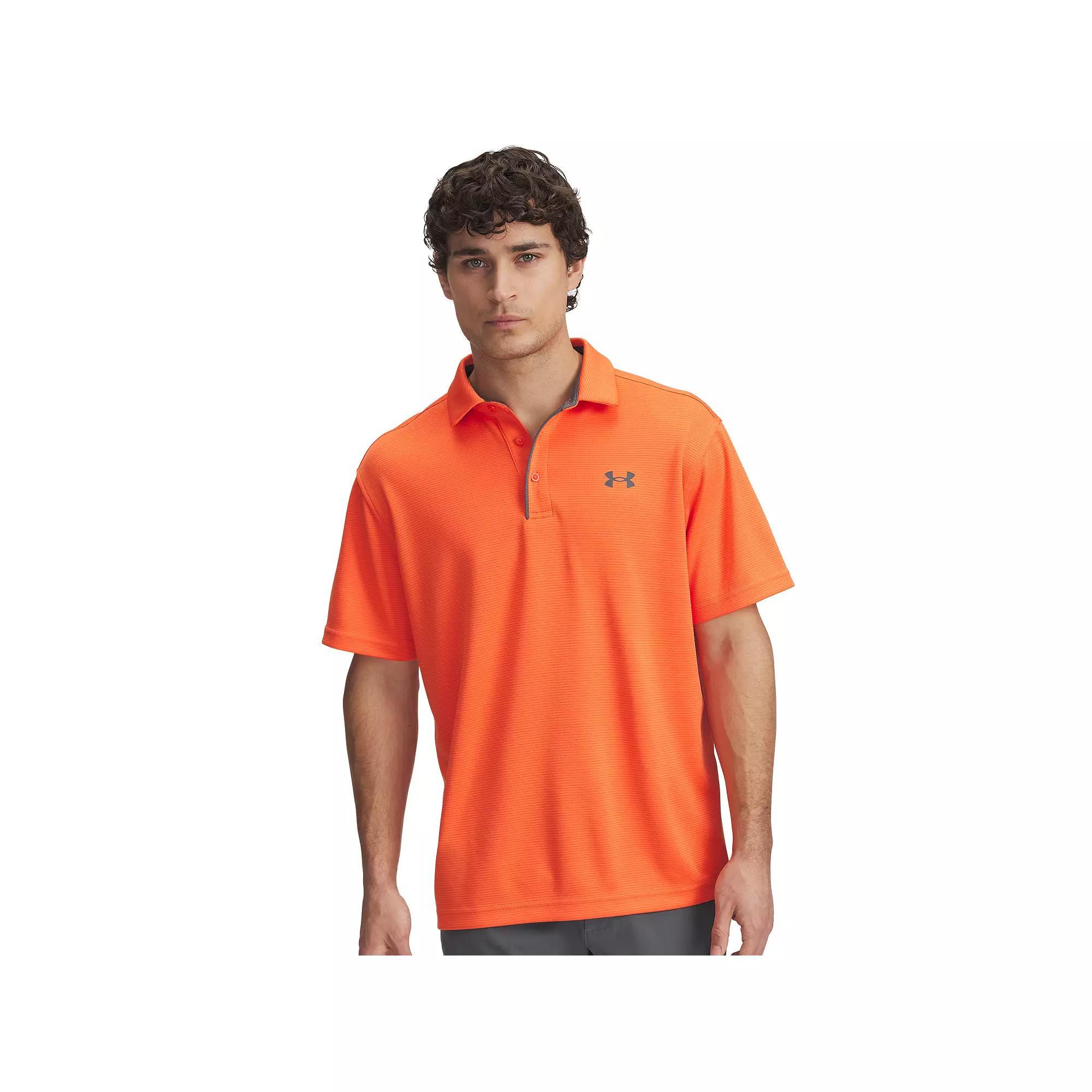 Men's Under Armour Tech Polo, Size: XXL, Multi Orange Product Image