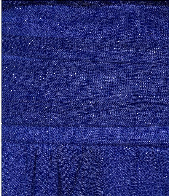 Pear Culture Spaghetti Strap Glitter Cork Dress Product Image