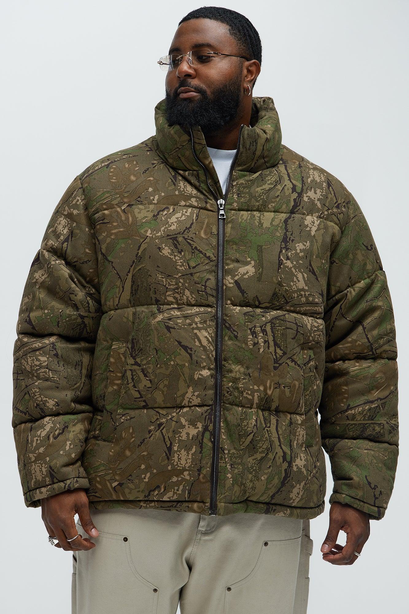 Countryside Puffer Jacket - Camouflage Product Image