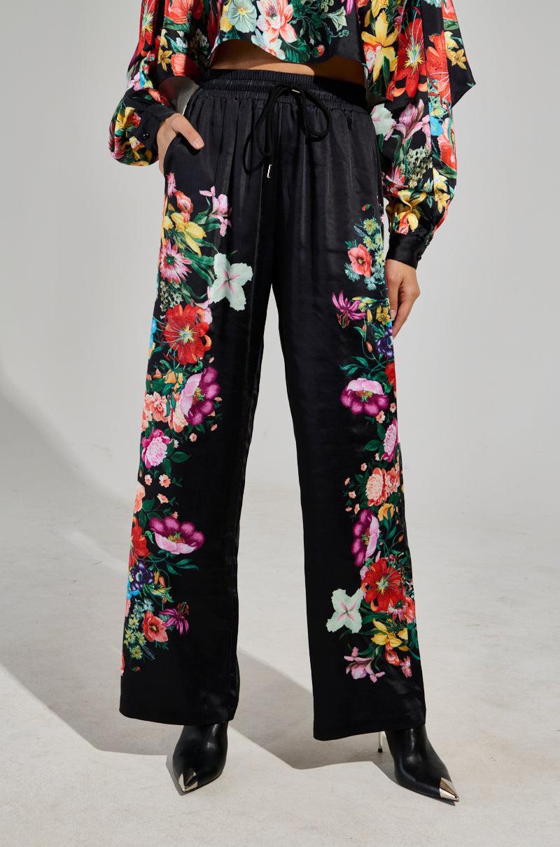 FULL BLOOM STRAIGHT LEG TROUSERS Product Image