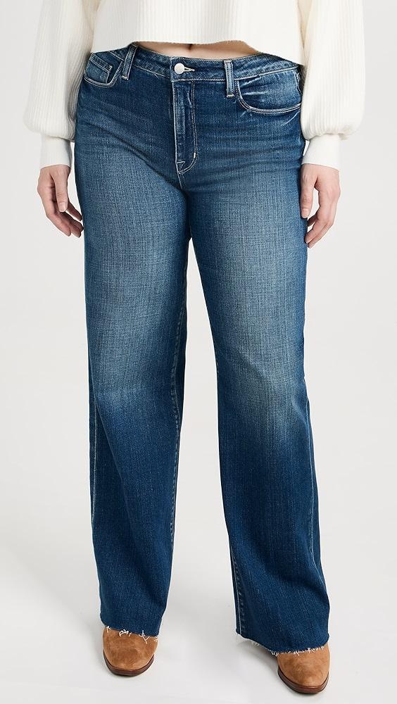 L'AGENCE Scottie High Rise Wide Leg Jeans | Shopbop Product Image