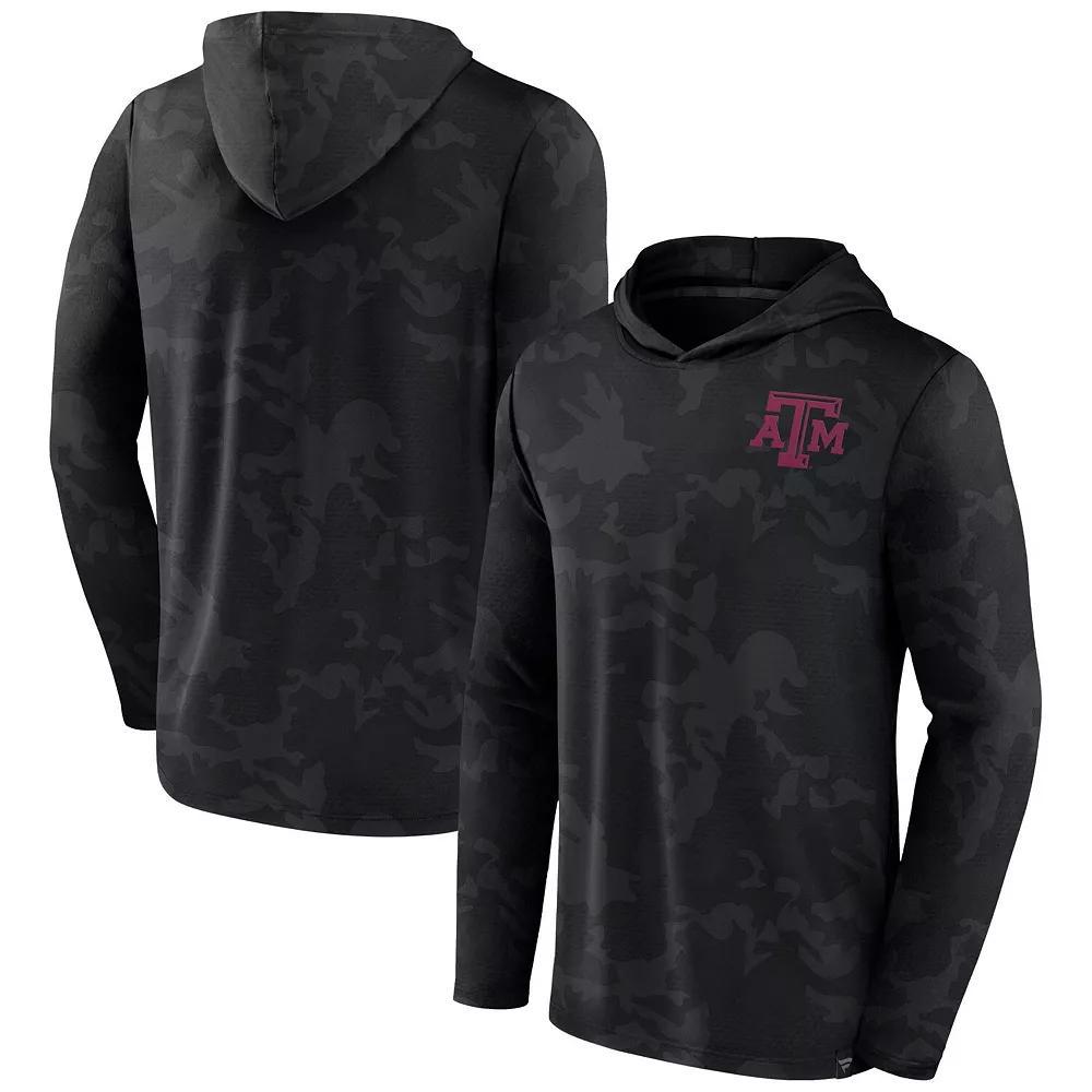 Men's Fanatics Branded  Black Minnesota Golden Gophers Camo Hoodie Long Sleeve T-Shirt, Size: Large Product Image
