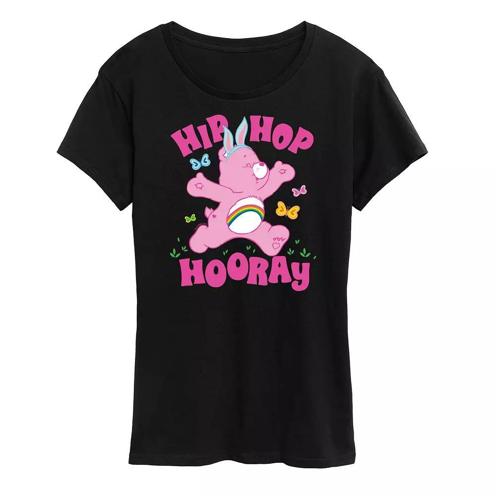 Womens Care Bears Hip Hop Hooray Graphic Tee Blue Product Image