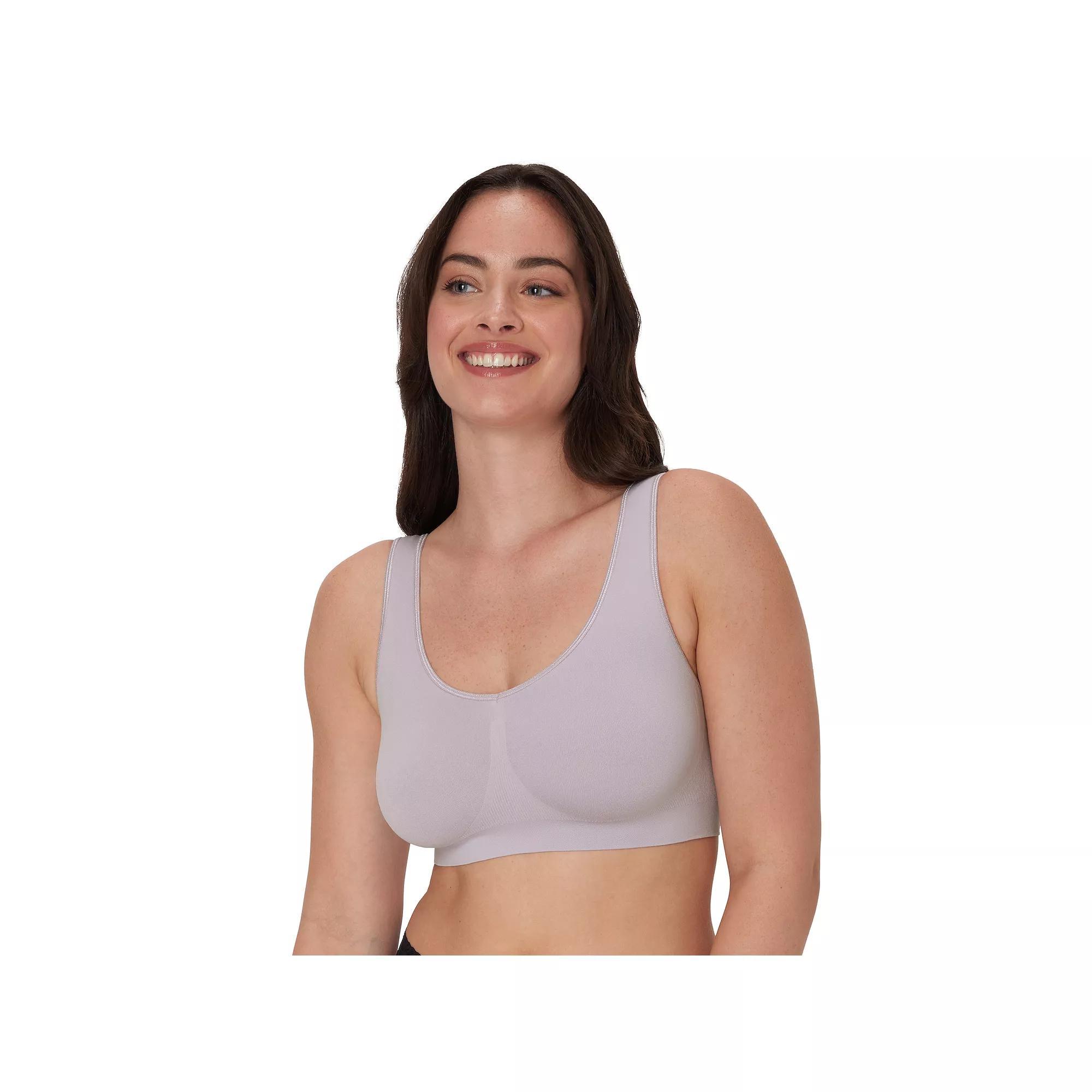 Bali One Smooth U Seamless Bralette DFBRAL, Women's, Size: Small, White Product Image