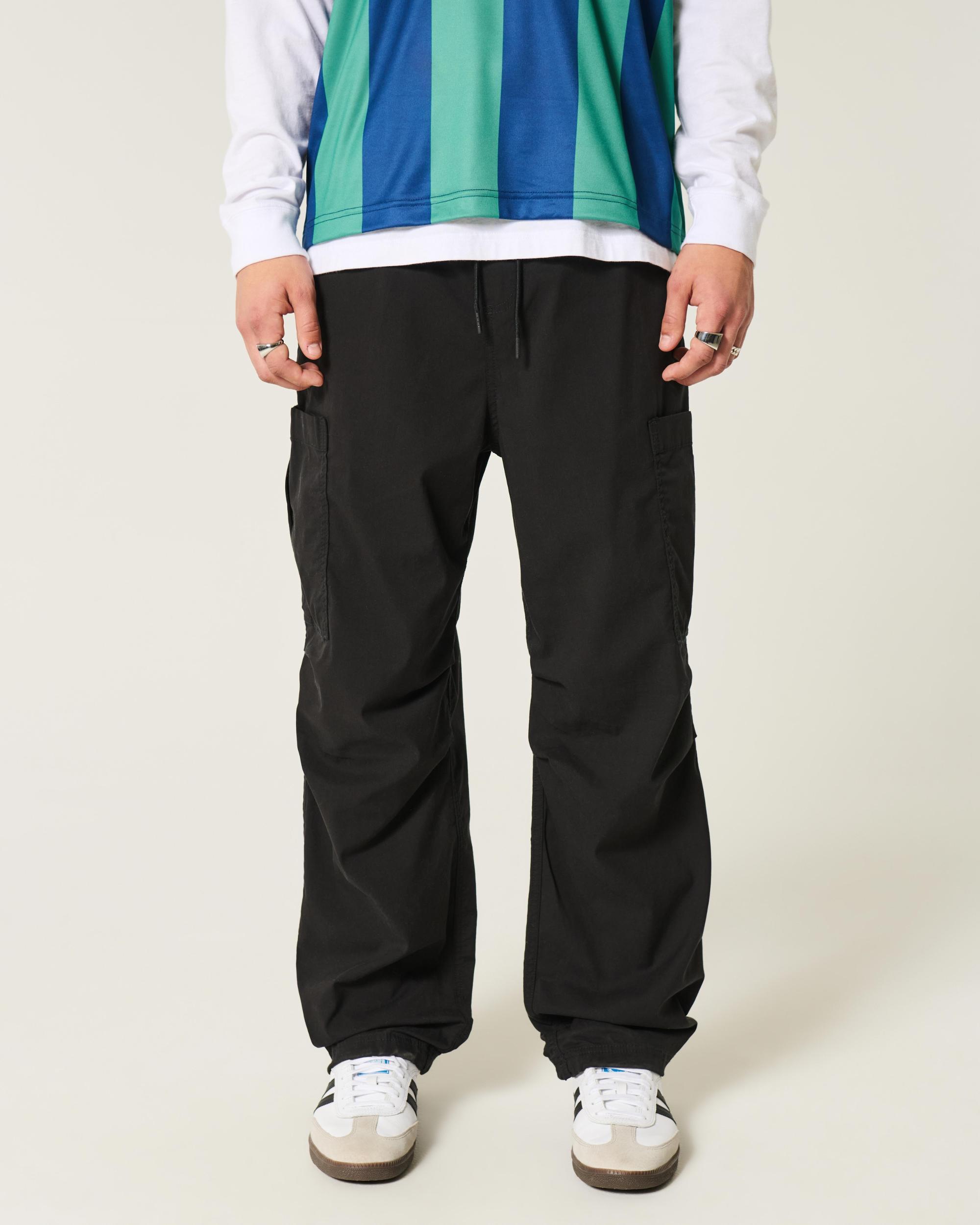 Baggy Pull-On Cargo Pants Product Image