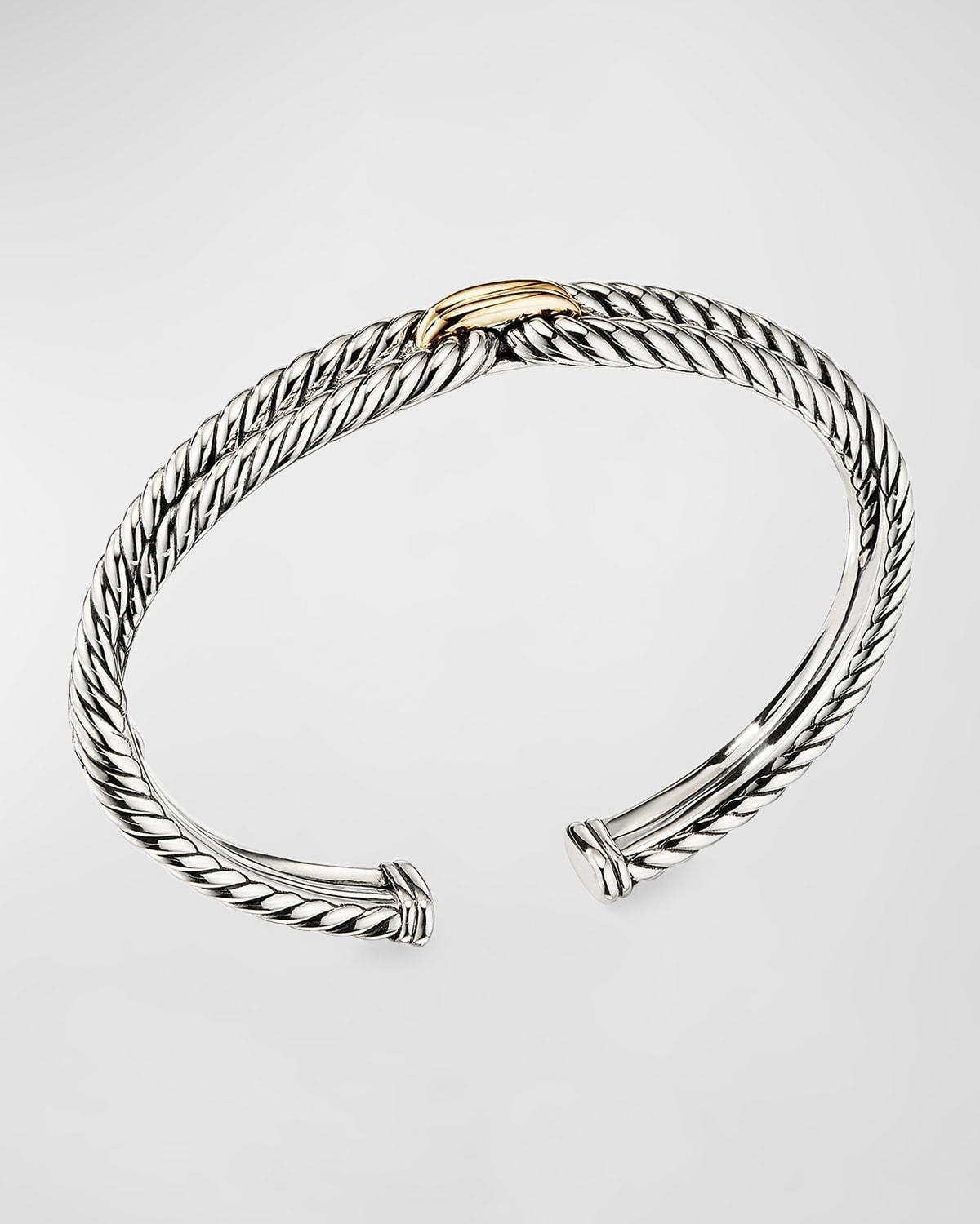 David Yurman Cable Loop Bracelet with 18K Yellow Gold Product Image