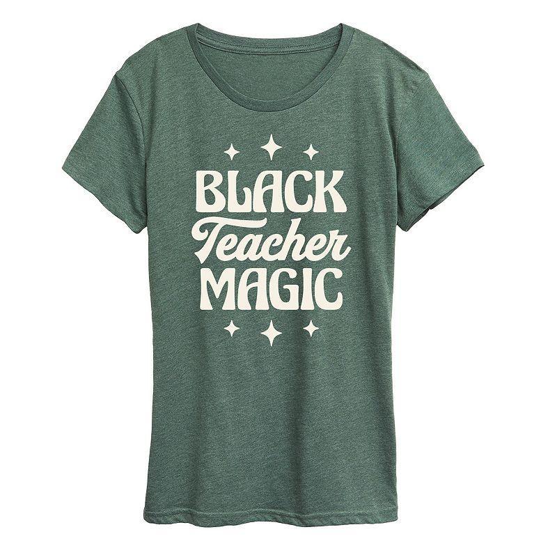 Womens Teacher Magic Graphic Tee Product Image