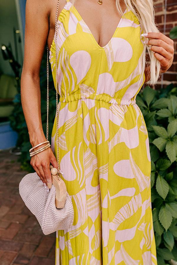 Paradise Palette Wide Leg Jumpsuit Product Image