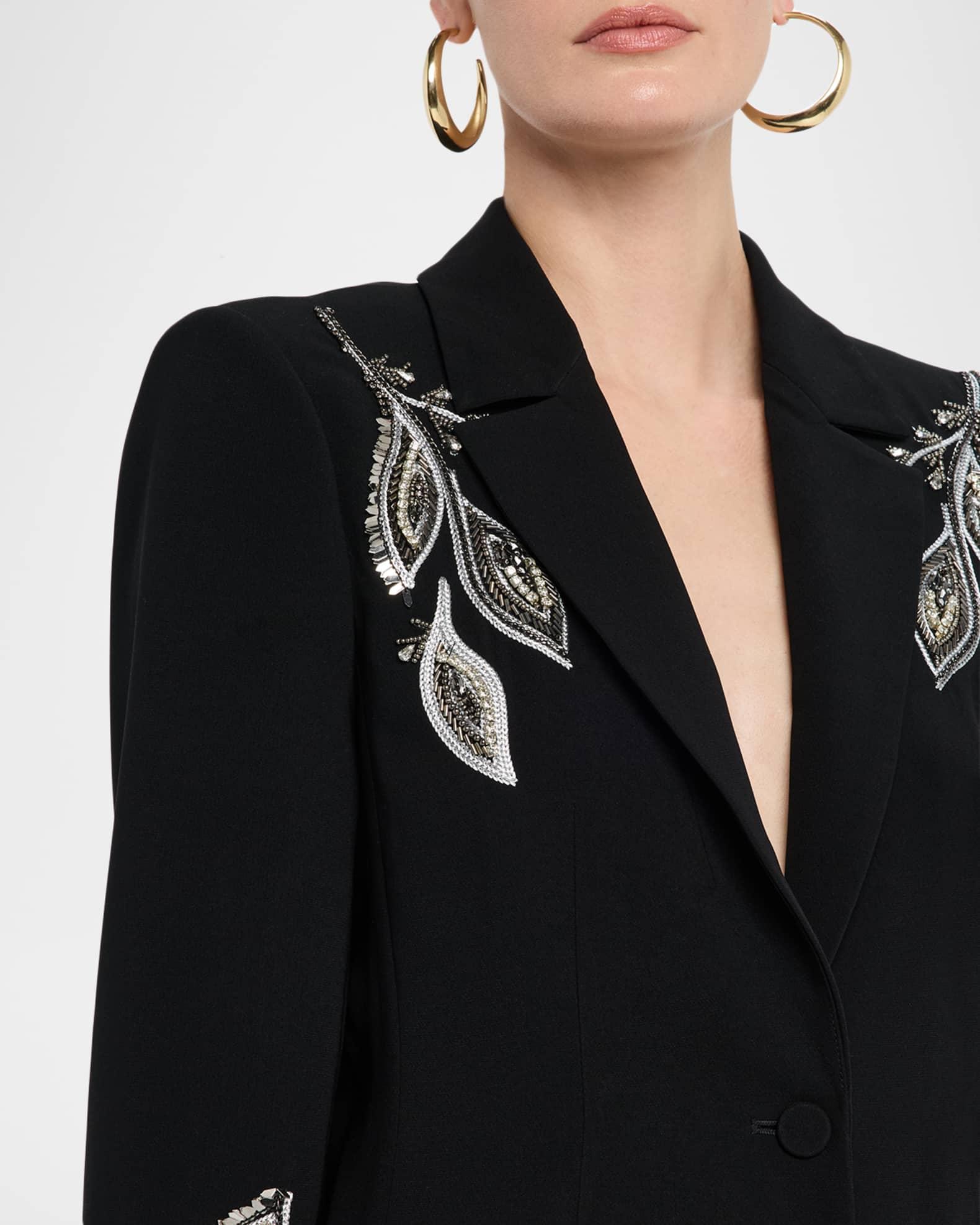 Karlie Beaded Paisley Blazer Product Image