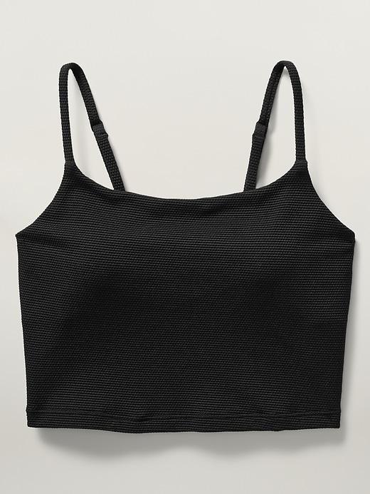Scoop Crop Pique Tankini A-C Product Image