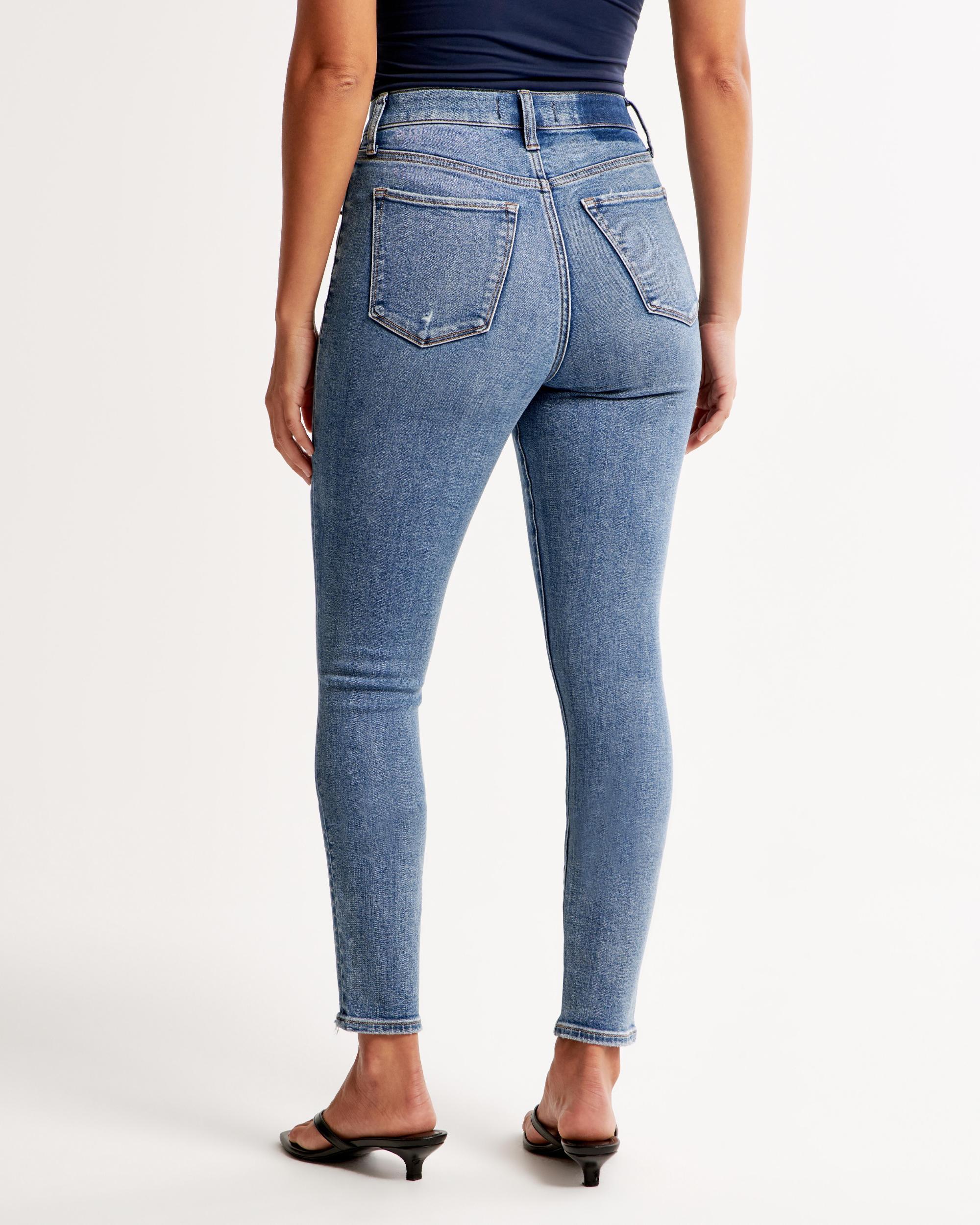 Curve Love High Rise Super Skinny Ankle Jean Product Image