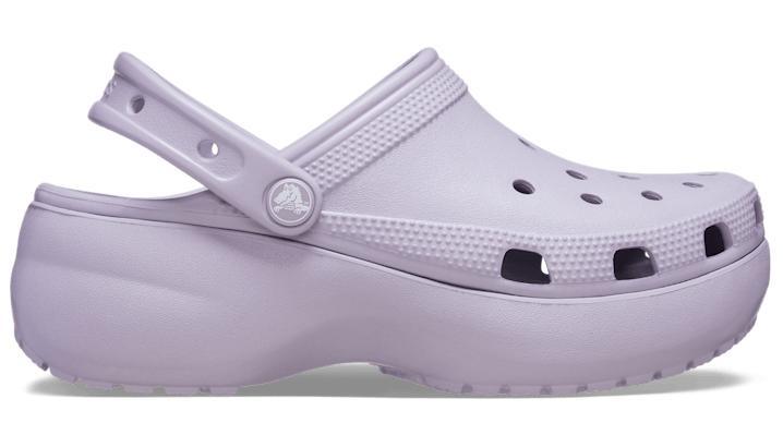 Crocs Classic Women's Platform Clogs, Size: 11, Black Product Image
