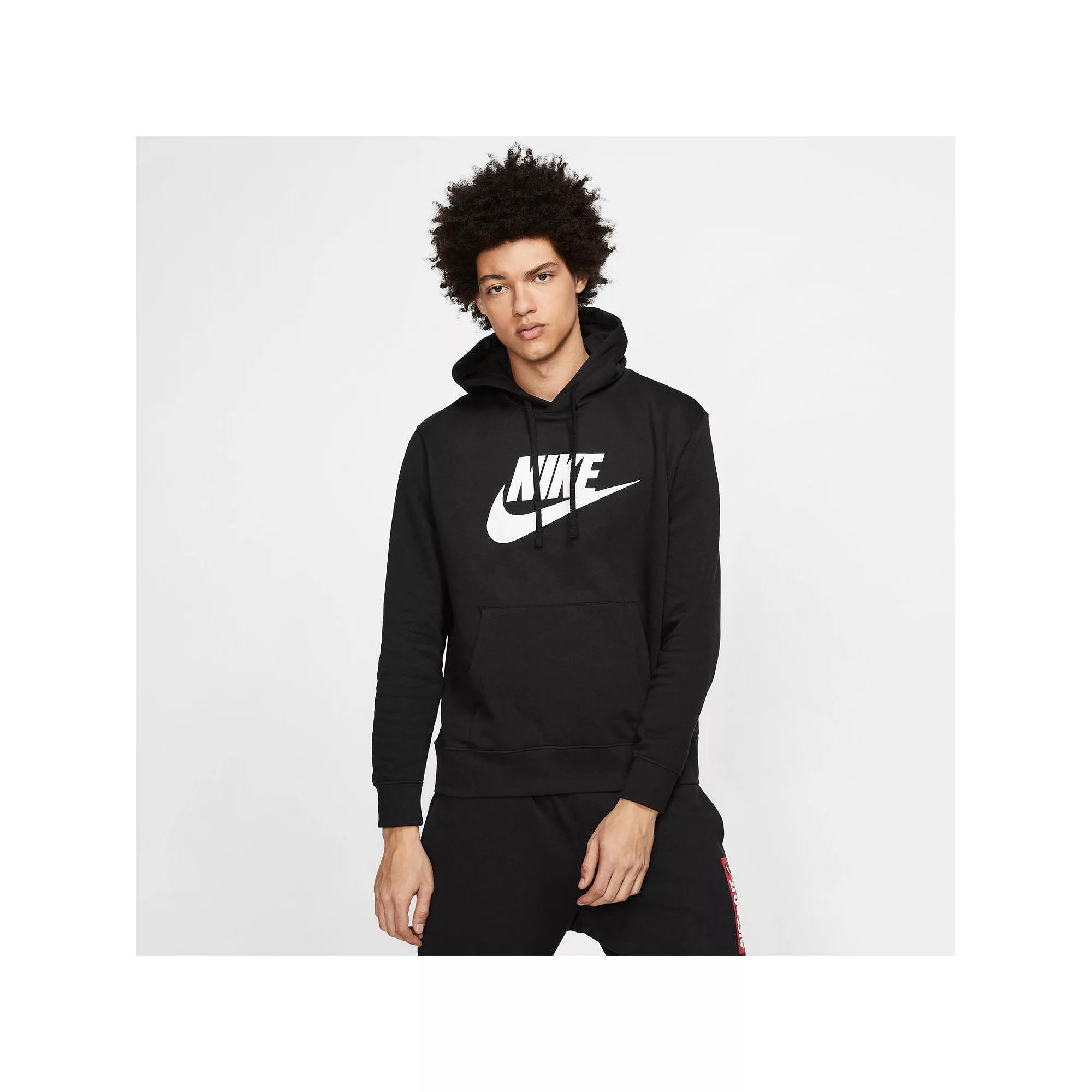 Nike Sportswear Club Fleece Men's Graphic Pullover Hoodie Product Image