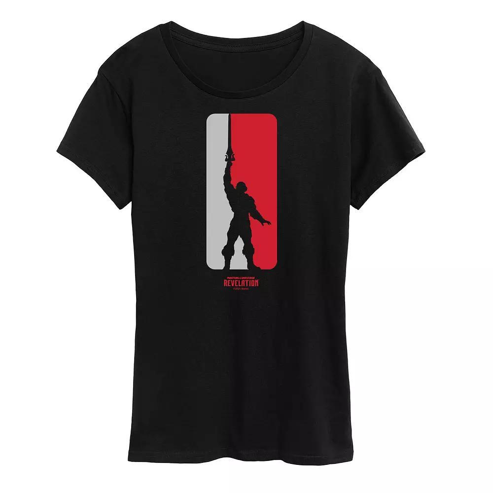 Womens Masters of the Universe Logo Graphic Tee Product Image