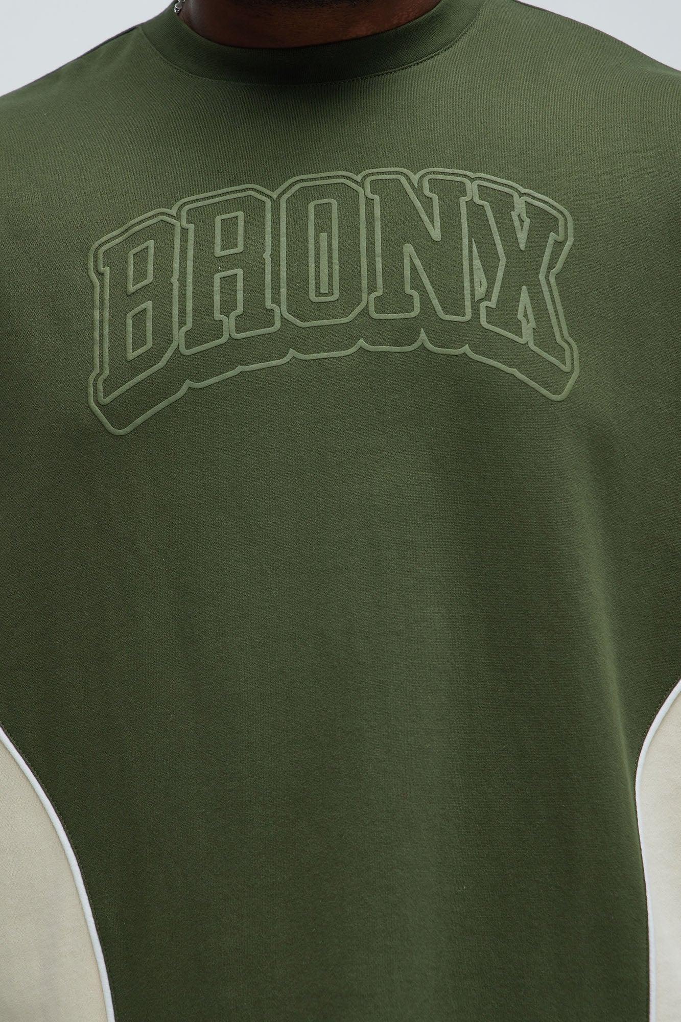 Bronx Crewneck Sweatshirt - Olive Product Image