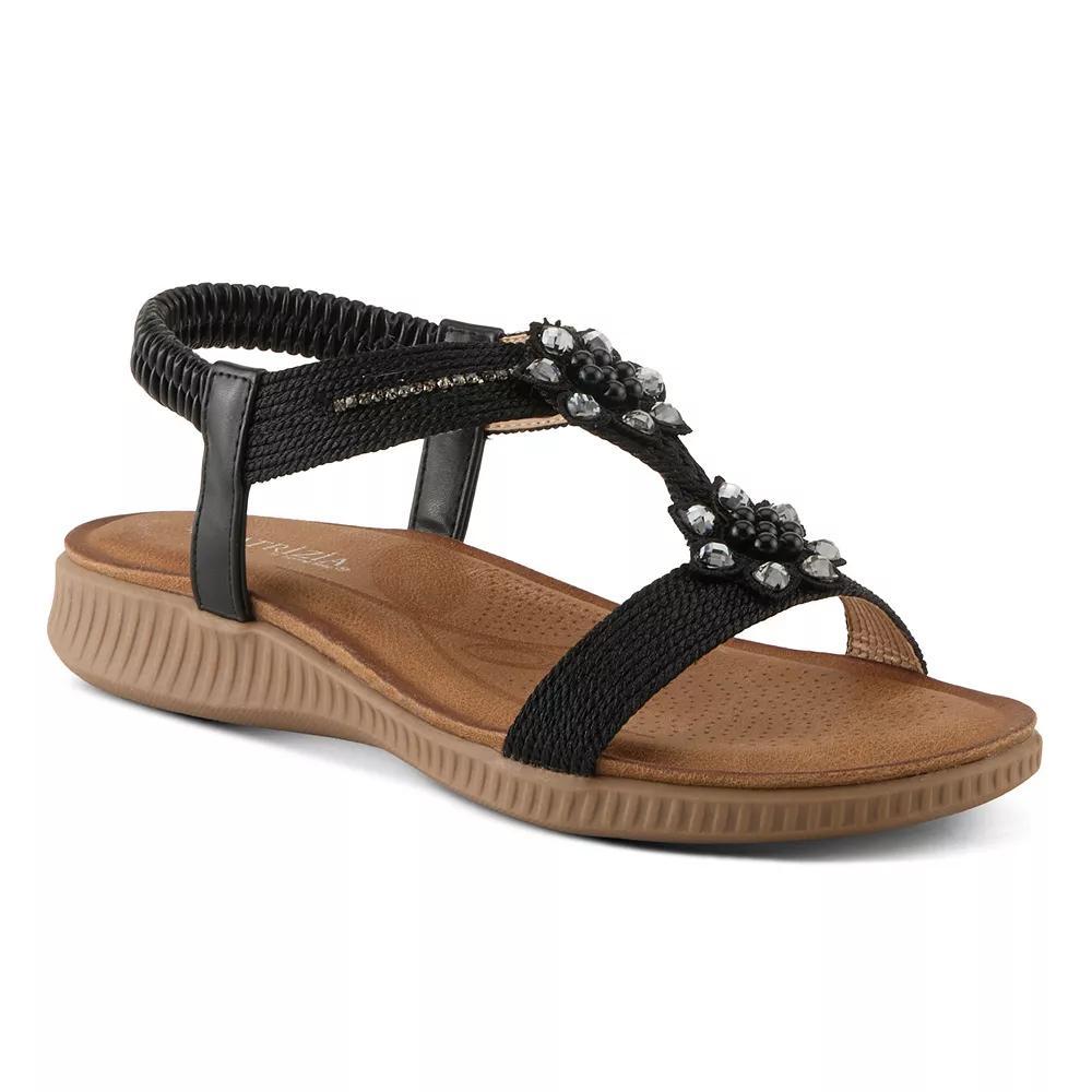 Patrizia Shikoba Women's Strappy Flat Sandals, Size: 40, Black Product Image