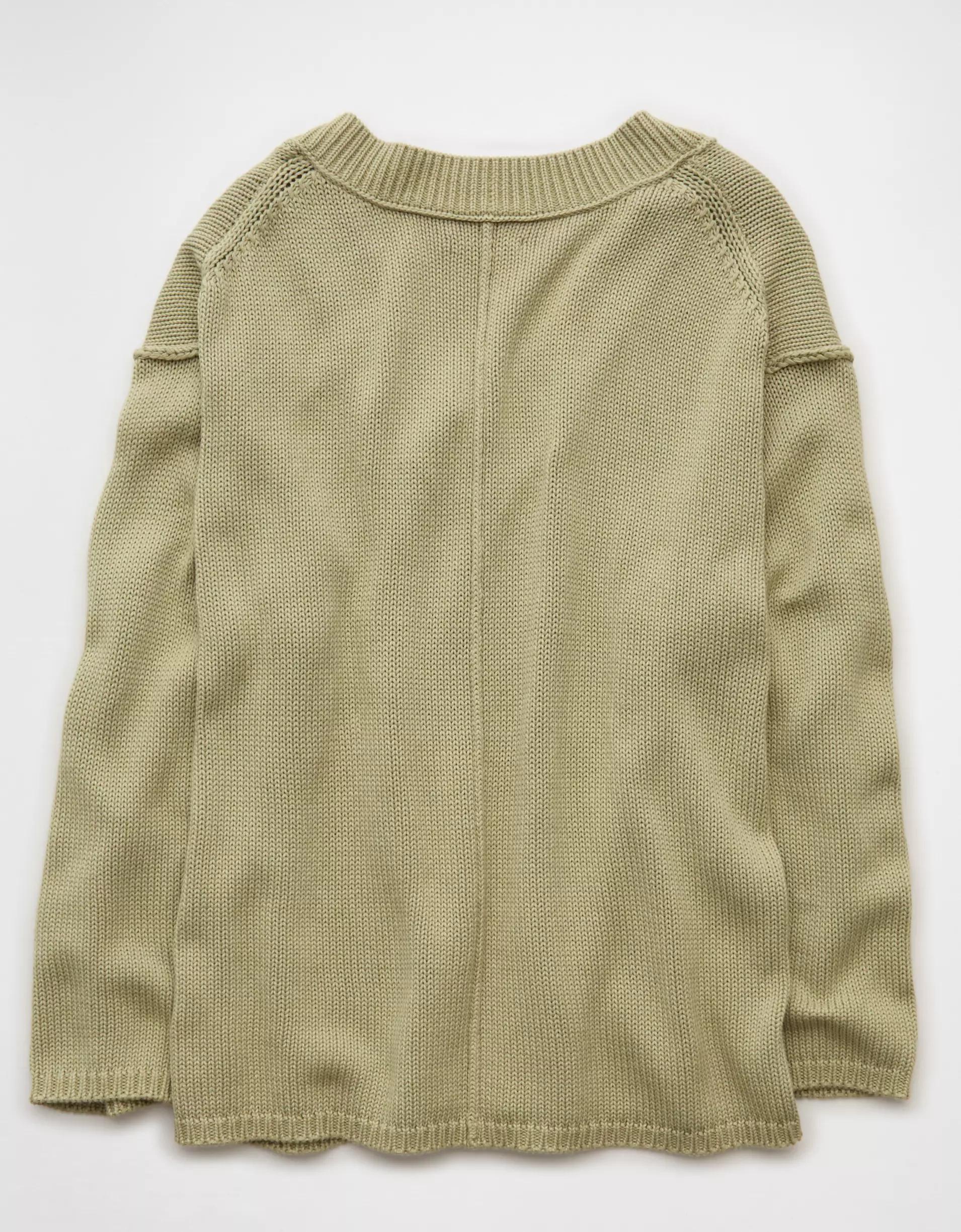 AE Big Hug V-Neck Sweater Product Image