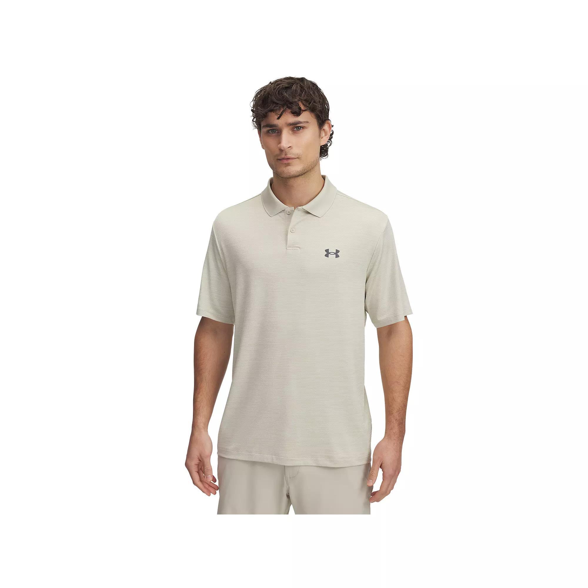 Men's Under Armour Performance 3.0 Polo, Size: Medium, White Product Image