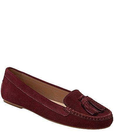 Jack Rogers Melnick Tassel Suede Moccasins Product Image
