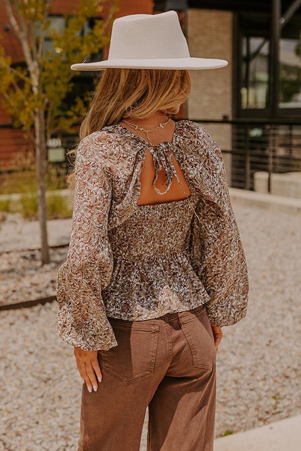 Full Of Love Floral Top Product Image