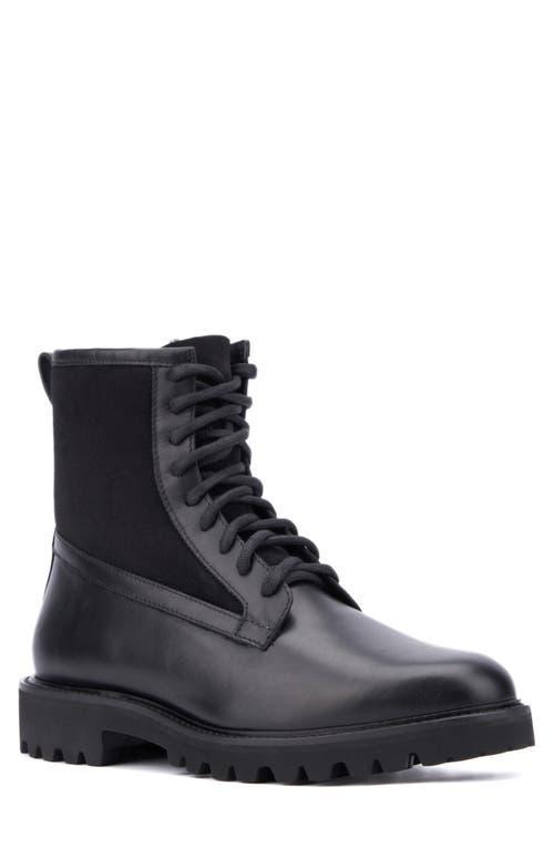 Mens Gitano Weatherproof Leather and Suede Lace-Up Boots Product Image