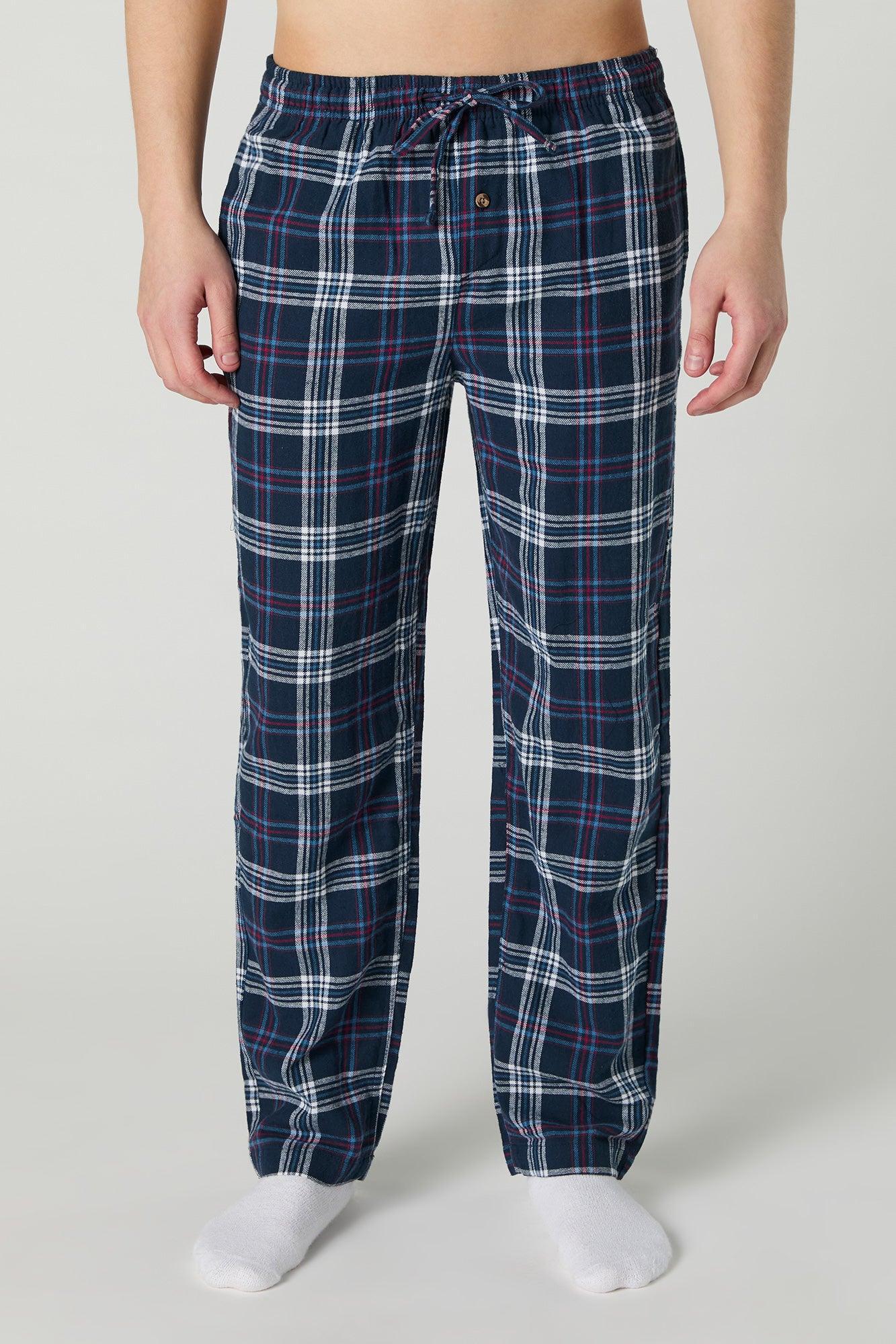 Plaid Pajama Pant Male Product Image