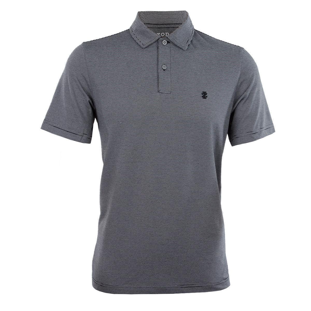 IZOD Men's Micro Stripe Jacquard Polo Product Image