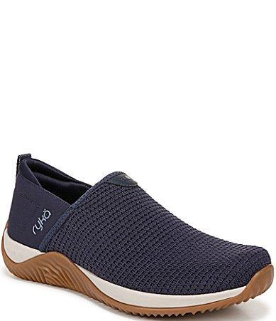 Ryka Echo Unwind Women's Slip-on Sneakers, Size: 6.5, Black Knit Product Image