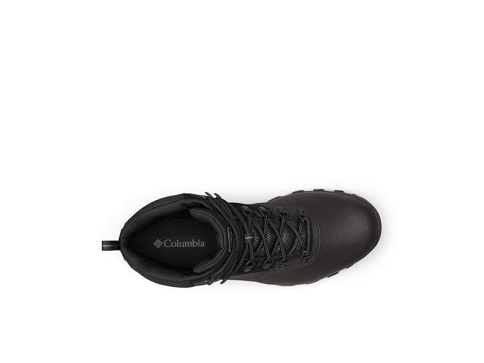 Columbia Newton Ridge Plus II Waterproof Black) Men's Waterproof Boots Product Image