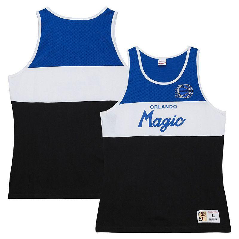 Mens Mitchell & Ness Black Orlando Magic Special Script Tank Top Product Image