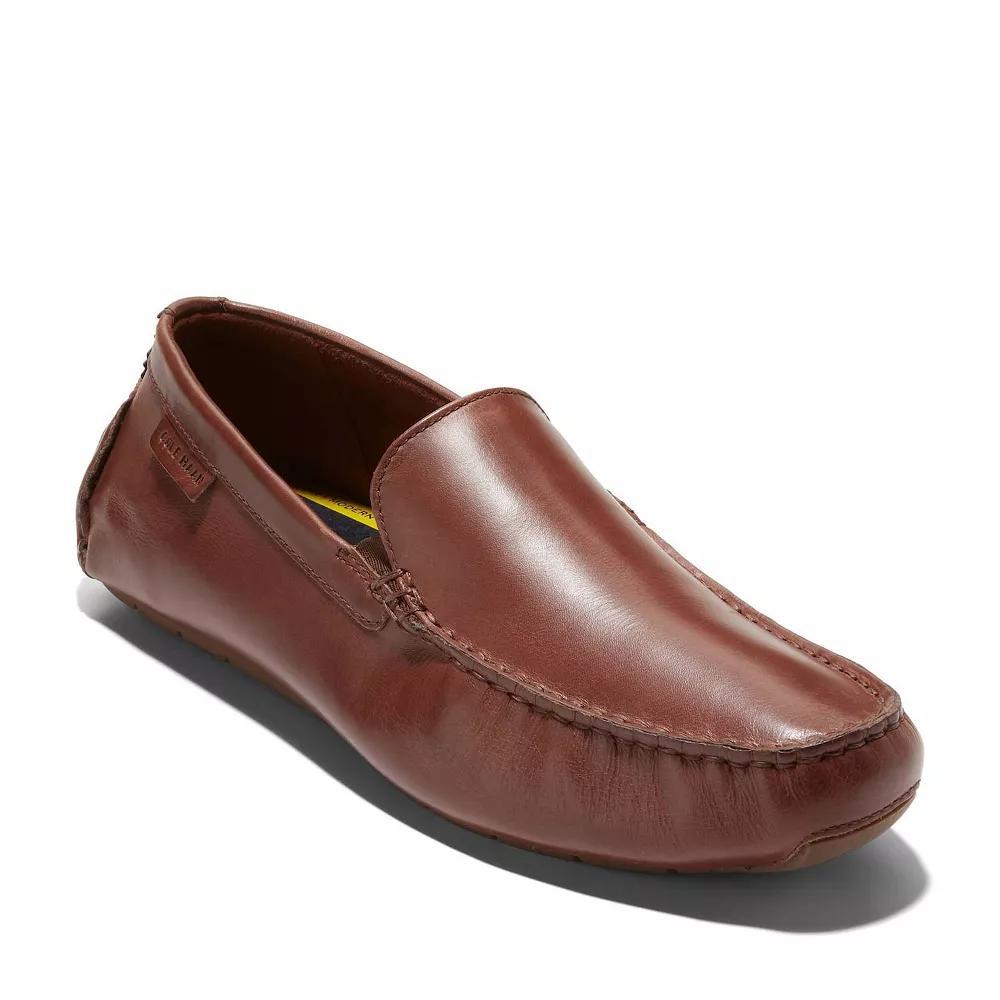 Cole Haan Grand+ Venetian Driver Mens Loafers Woodbury Pink Product Image