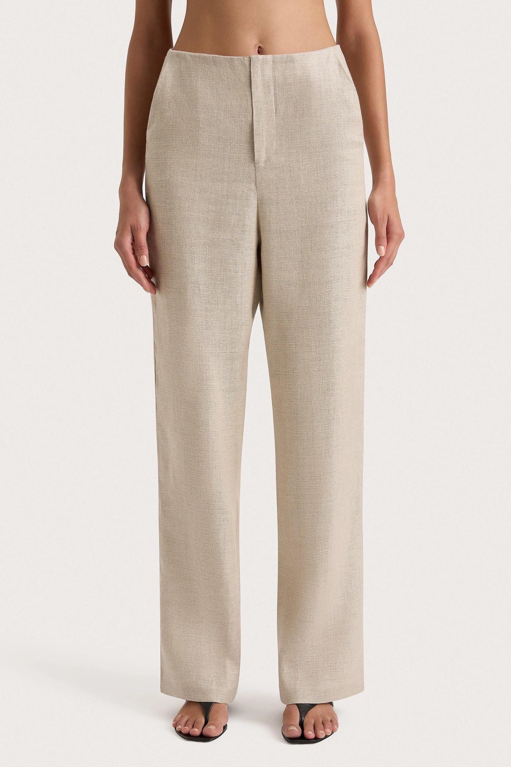Sanne Pant Oatmeal - Final Sale Product Image