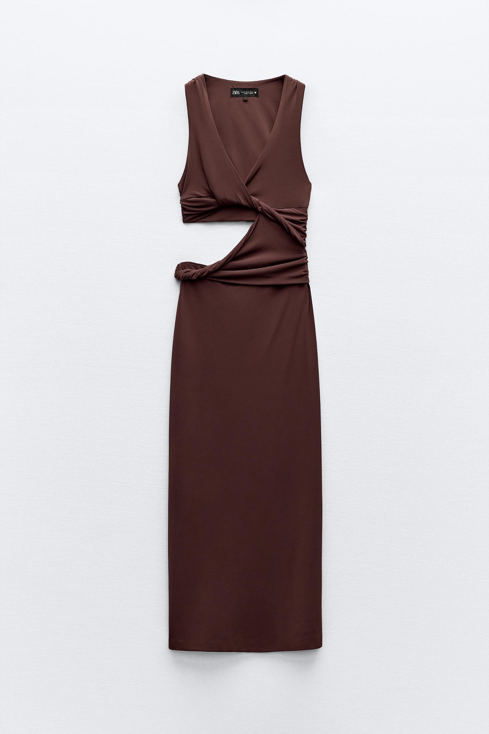 CUT OUT TWISTED DRESS Product Image