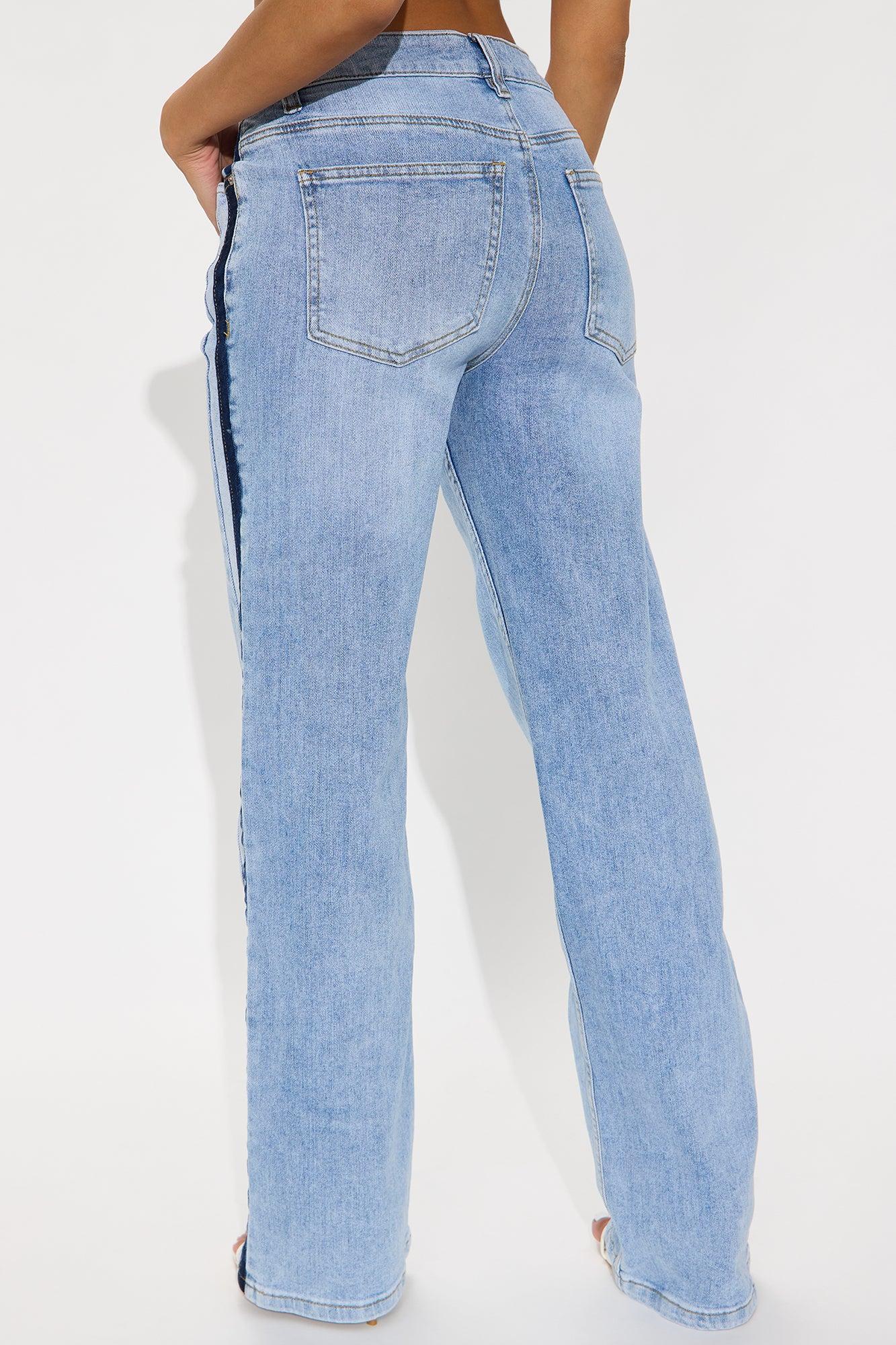 Right Now Wide Leg Jean - Light Wash Product Image
